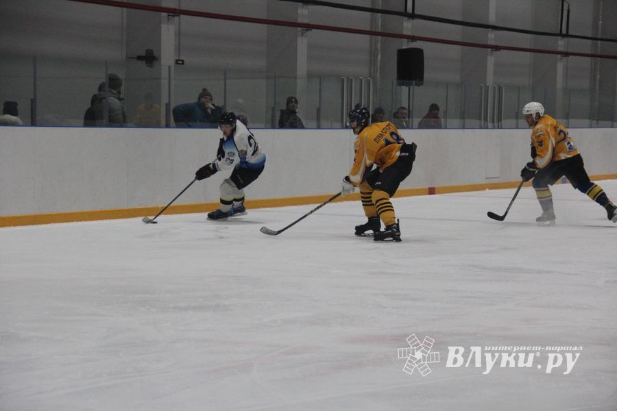 Две великолукские команды хоккеистов одержали победы в домашних матчах (ФОТО)