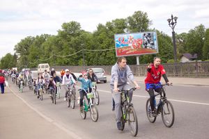 В Великих Луках прошёл Всероссийский велопарад (ФОТО)