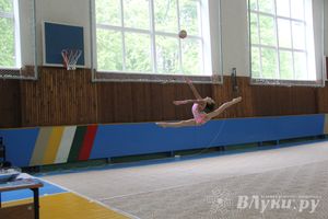 В Великих Луках прошло Первенство по художественной гимнастике (фото)
