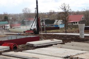  Работы по строительству путепровода в Великих Луках  идут по графику (ФОТО)