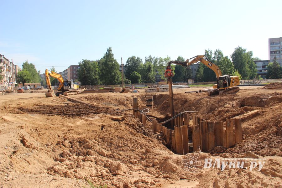 Новости со строительства подземных переходов в Великих Луках (ФОТО)