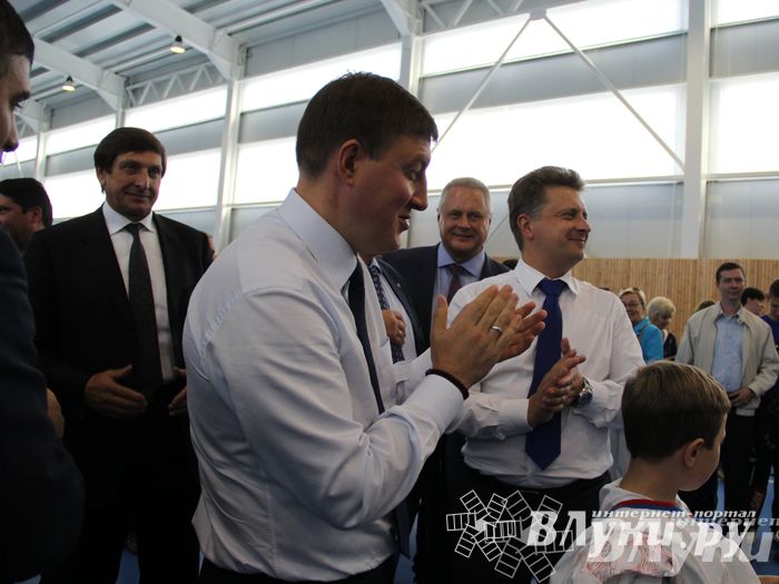 Открытие спортивно-оздоровительного комплекса «Стрелец» (фото)