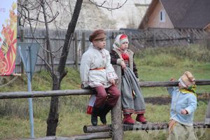 Эстафета Олимпийского огня в Изборске и Пскове