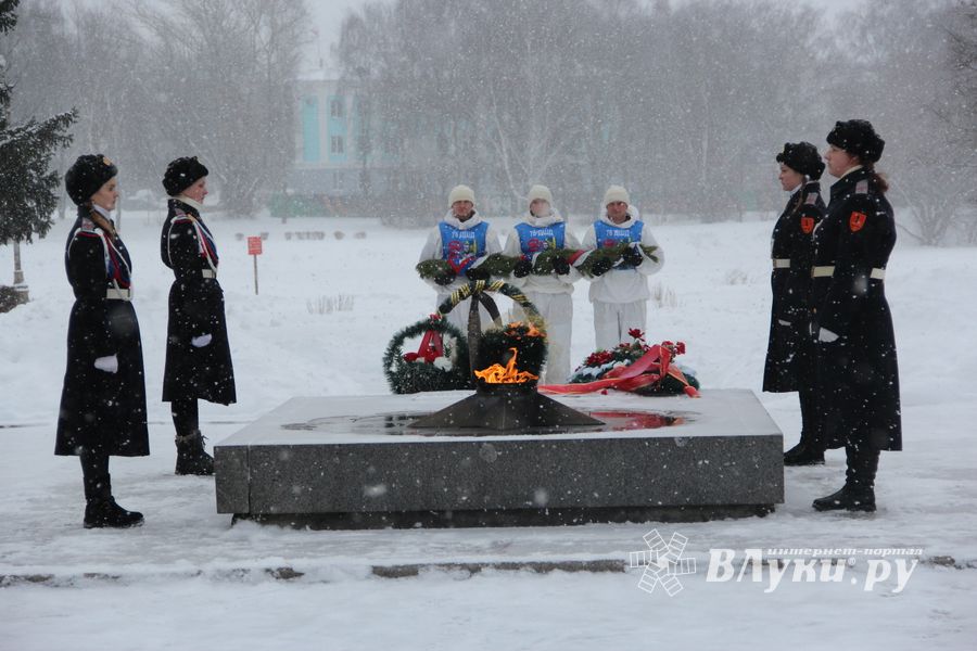 Десантники, участники сверхдальнего лыжного похода, прибыли в Великие Луки (ФОТО)
