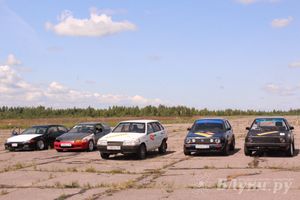 Под Великими Луками прошел второй этап Чемпионата по Drag Racing (фото)