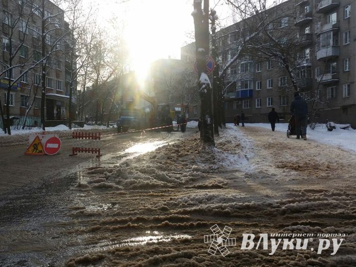 Улица Ставского перекрыта (ФОТО)