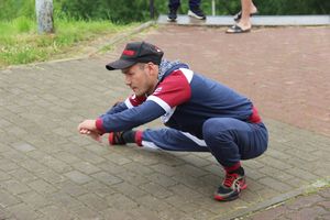 Великолучане провели зарядку с чемпионом (ФОТО)