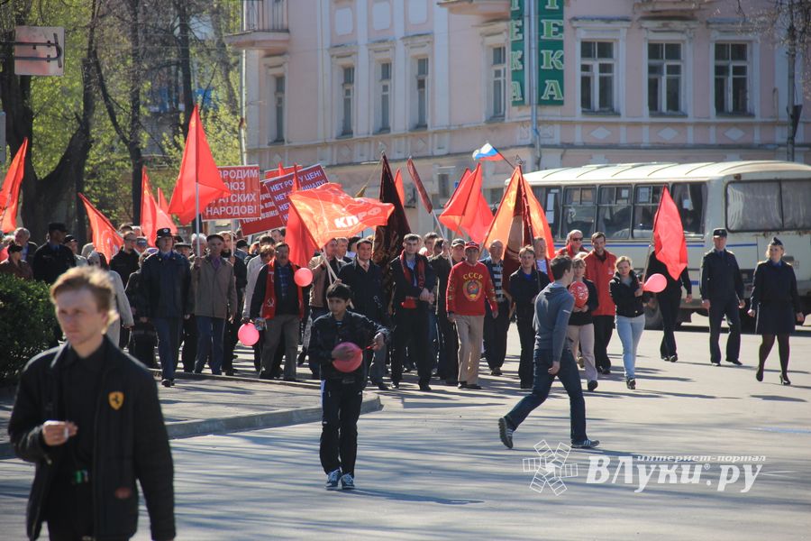 Первомайская демонстрация КПРФ