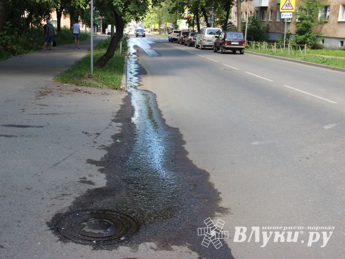 Проживающим на улице Энгельса великолучанам советуют запастись водой (ФОТО)