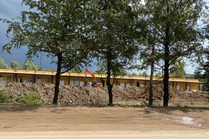 Новости со стройплощадки будущего госпиталя (ФОТО)