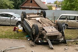 Авария на 3-й ударной улице