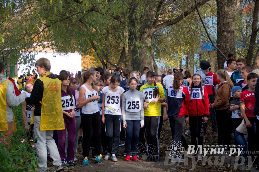 В Великих Луках прошел «Осенний кросс» 