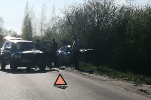 В Великих Луках произошло ДТП (ФОТО)