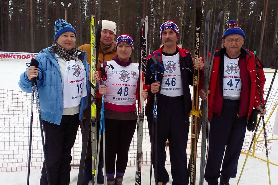 В Великолукском районе состоялось выполнение норматива ГТО по лыжным гонкам (ФОТО)