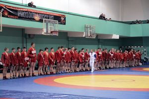 Открытие Чемпионата и Первенства СЗФО по самбо
