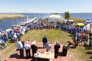 В Псковской области стартовала международная парусная регата (фото)