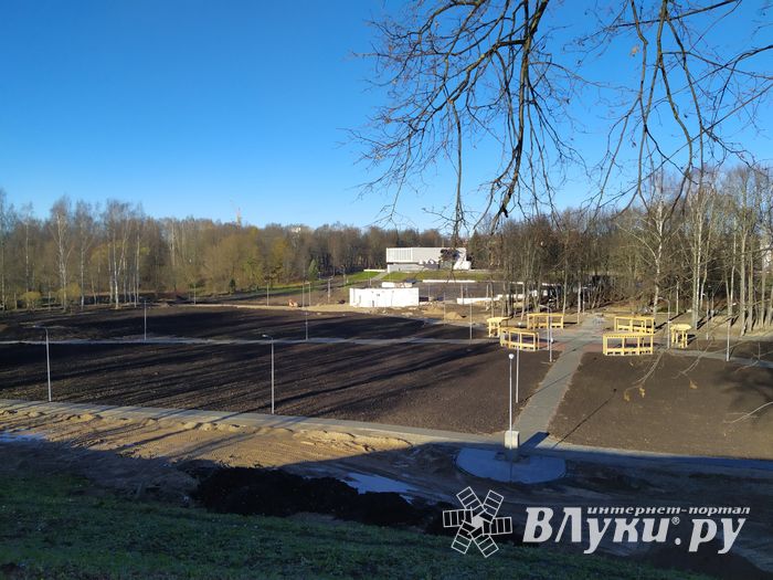 В парке «Петровском» появились перголы (ФОТО)