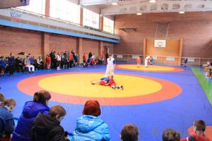 Состоялось Открытое первенство города Великие Луки по борьбе самбо