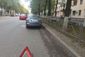 Автомобиль великолучанина попал под «обстрел» (ФОТО)