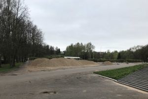 В будущем Петровском парке завершается очередной этап работ (ФОТО)