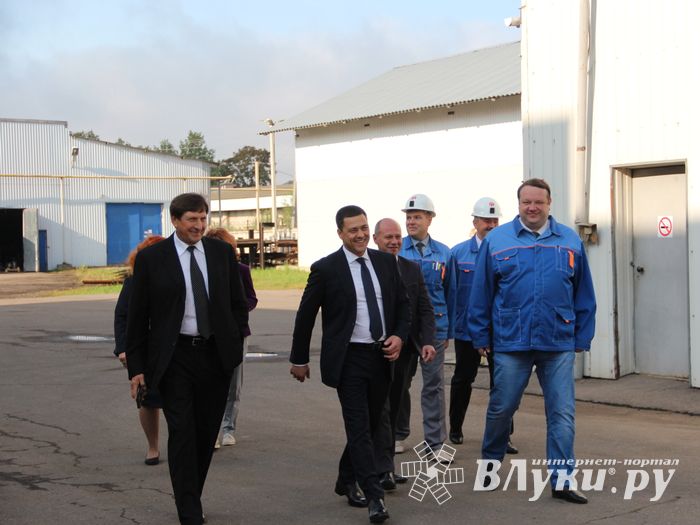 В Великих Луках с рабочим визитом находится Михаил Ведерников (ФОТО, ВИДЕО)