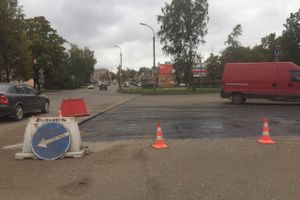 Ремонт на улице Ботвина (ФОТО)