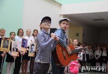 В школе № 13 перенеслись в военное прошлое (ФОТО)