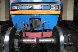 Великолукские школьники почувствовали себя машинистами (ФОТО)