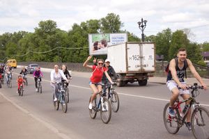 В Великих Луках прошёл Всероссийский велопарад (ФОТО)