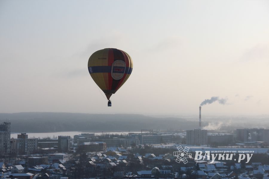 Великолукские пилоты присоединились к Рождественской фиесте «Яблоки на снегу» (ФОТО)