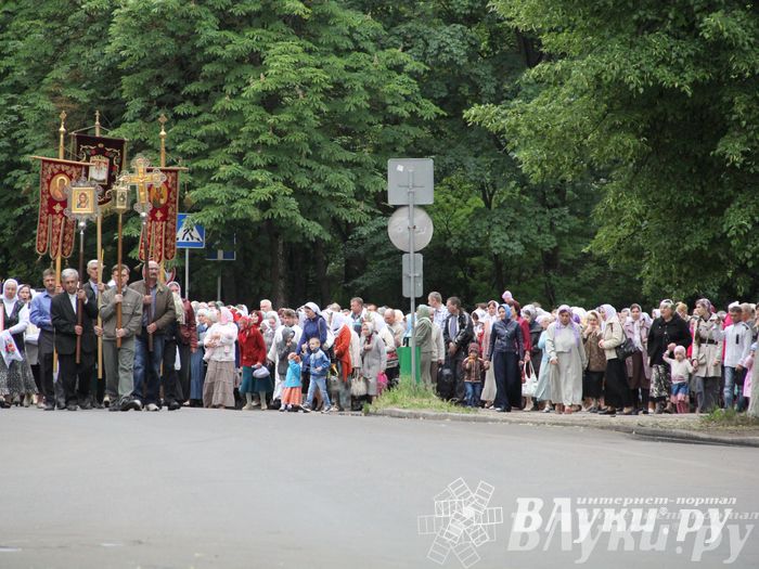 Крестный ход в честь Престольного праздника Вознесения Христова