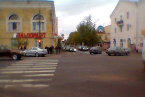 ДТП на перекрестке проспекта Гагарина и улицы Некрасова