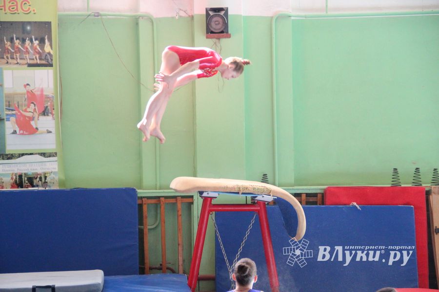 В Великих Луках проходит открытое первенство по спортивной гимнастике (ФОТО)
