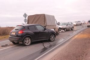 На выезде из Великих Лук произошло серьёзное ДТП (ФОТО)