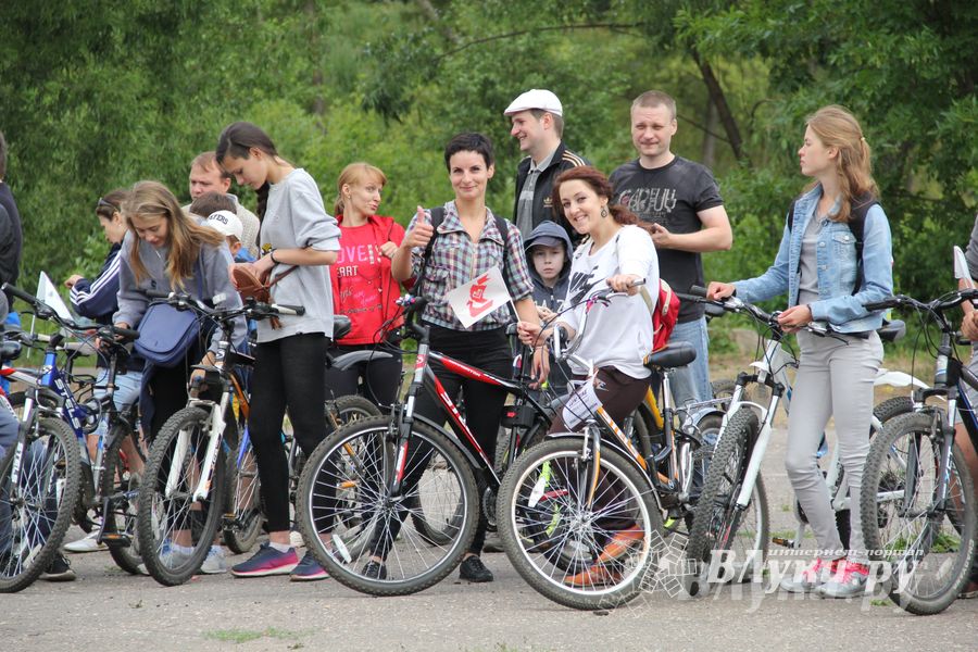 Велопробег в День города (фото)