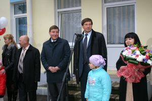 Губернатор области принял участие в торжественной церемонии открытия нового детского сада (ФОТО)