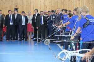 Открытие спортивно-оздоровительного комплекса «Стрелец» (фото)