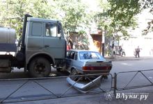 На ул.Зверева произошло ДТП (ФОТО)