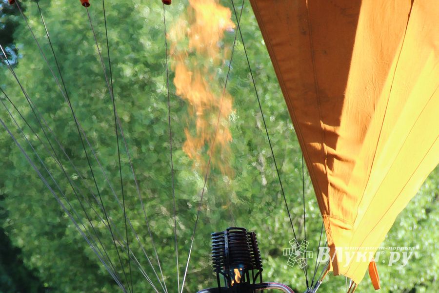 Воздухоплавание: полет 12 июня, вечер