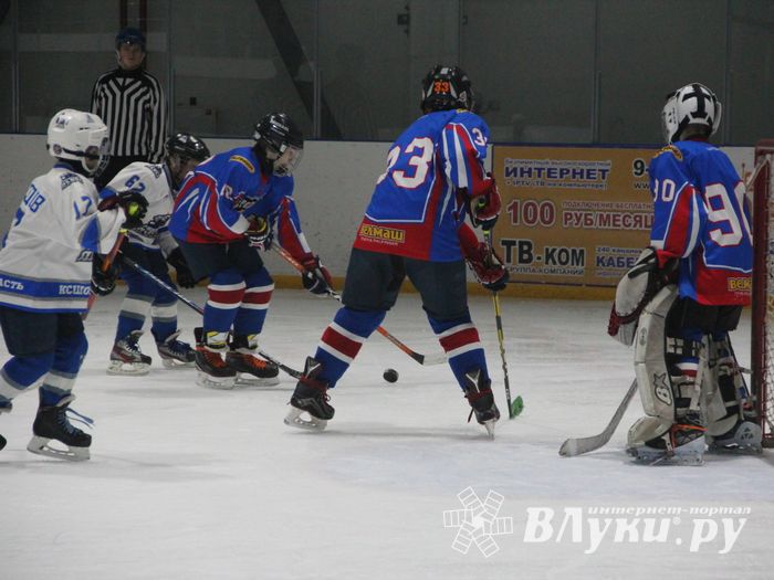 В Великих Луках прошел детский Открытый турнир по хоккею (ФОТО)