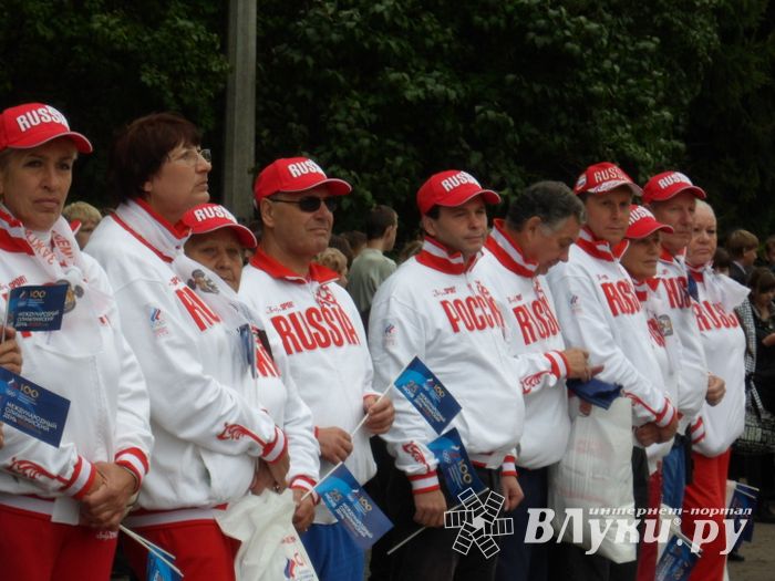 Великие Луки встретили олимпийских чемпионов (ФОТО)