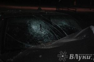 В Великих Луках водитель БМВ врезался в дерево (ФОТО)