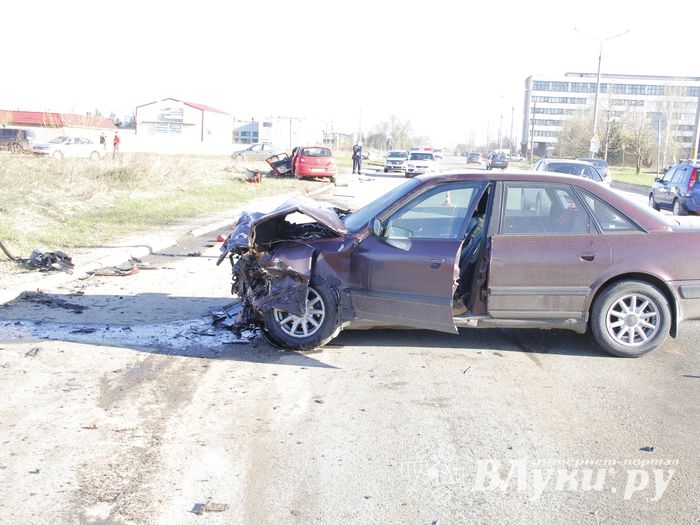 ДТП с пострадавшими в Великих Луках (ФОТО)