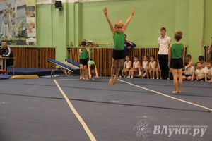 В Великих Луках состоялось Первенство по командной гимнастике (фото)