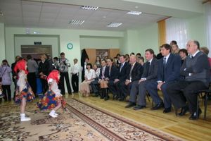 Губернатор области принял участие в торжественной церемонии открытия нового детского сада (ФОТО)