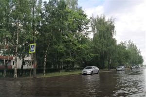 И плывем, и плаваем – Великие Луки после ливня (ФОТО)