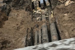 На пр. Гагарина меняют участок теплотрассы (ФОТО)