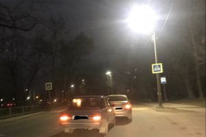 В Великих Луках на Ботвина произошла авария (ФОТО)