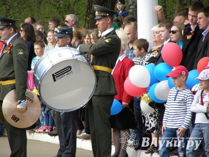 9 мая. Парад ( II часть), шествие, салют