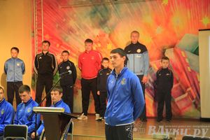 Презентация футбольной команды «Луки-Энергия»